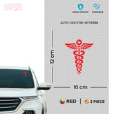 Professional Doctor Sign for Vehicle Safety